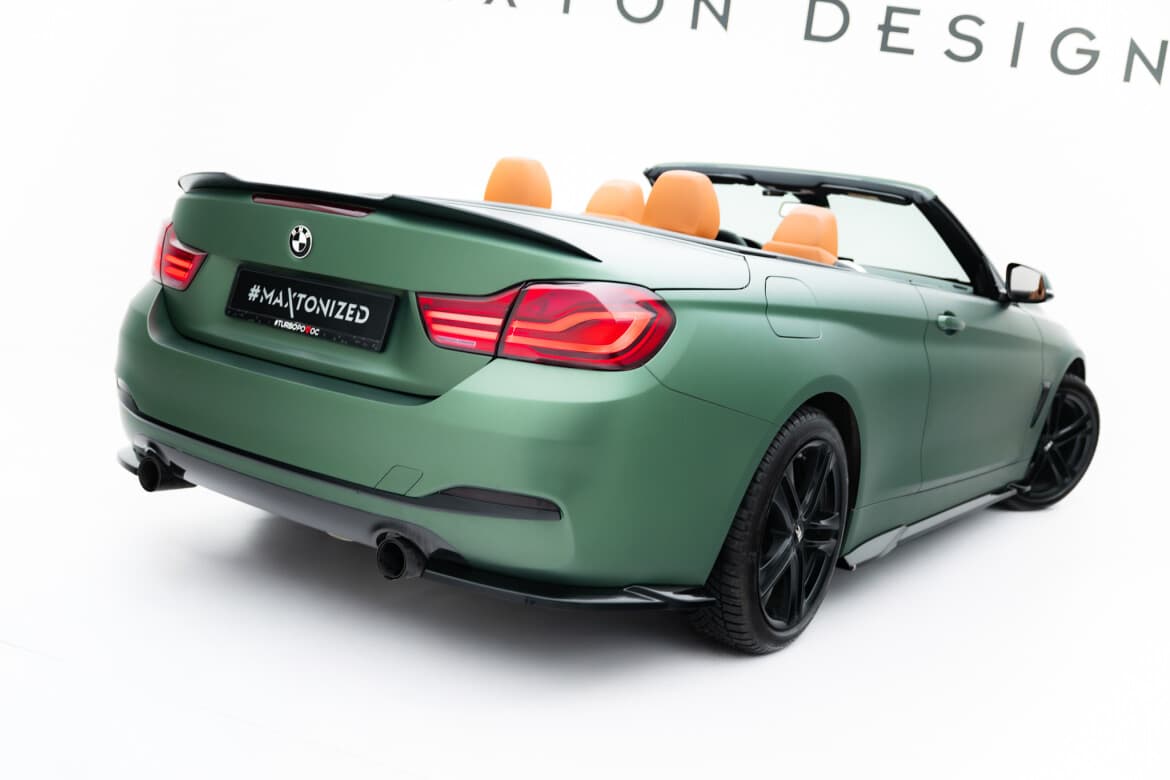 BMW F33 CABRIO - MAXTON DESIGN HECK SEITEN SIDE FLAPS – Bild 3