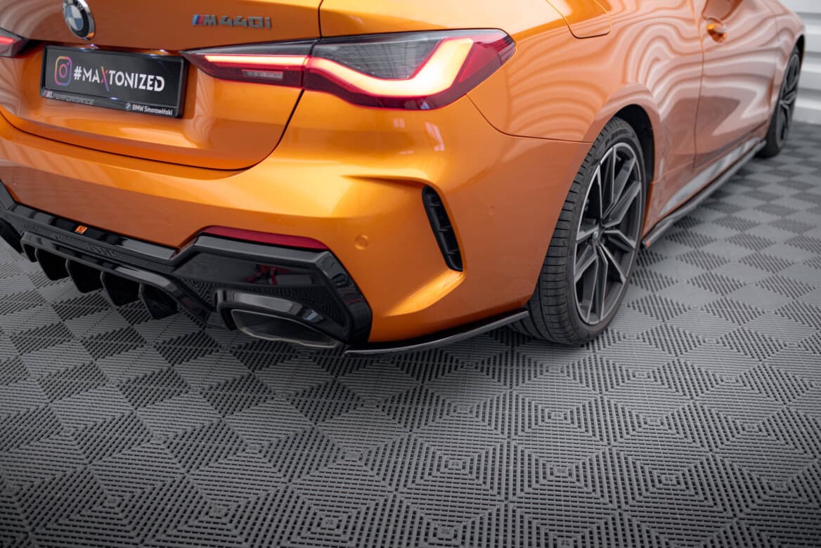 BMW G23 CABRIO - MAXTON DESIGN HECK SIDE FLAPS DIFFUSOR V.5 – Bild 3