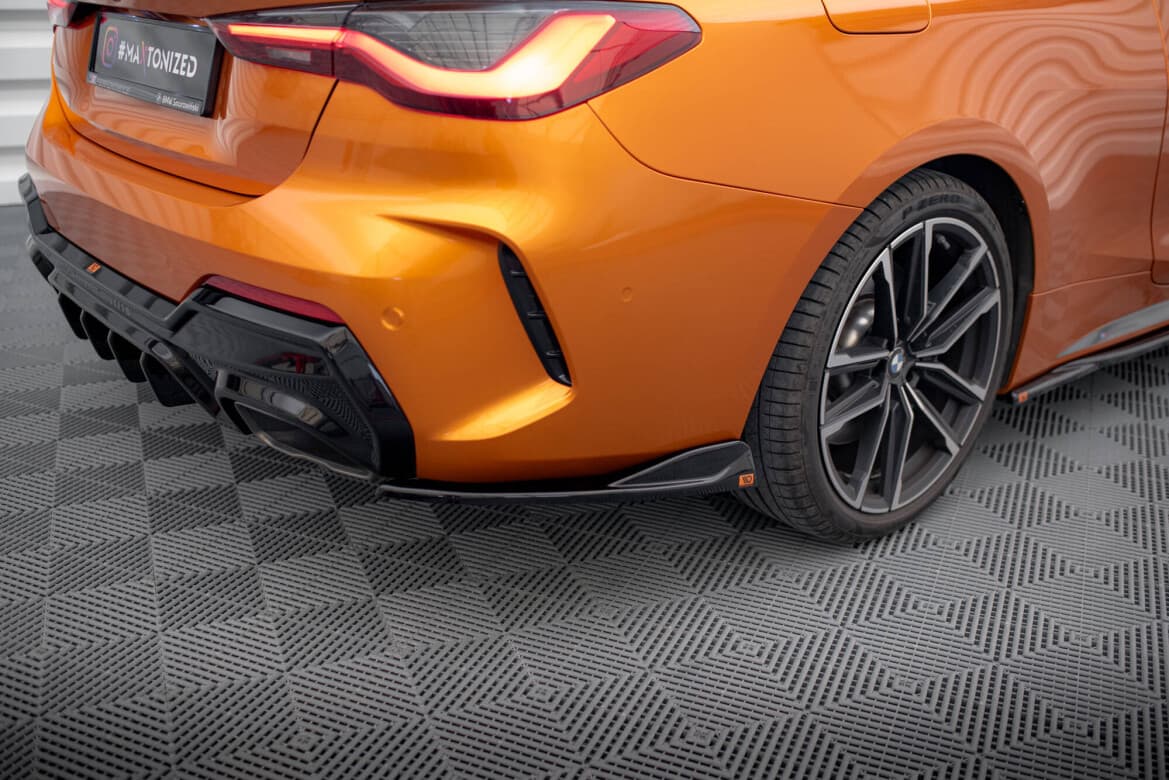 BMW G23 CABRIO - MAXTON DESIGN HECK SIDE FLAPS DIFFUSOR V.6 – Bild 3