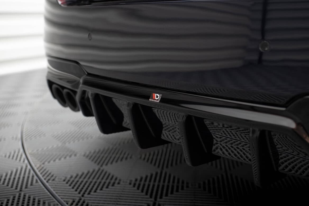 BMW F11 TOURING - MAXTON DESIGN HECK DIFFUSOR ANSATZ OO-- V.2 – Bild 2