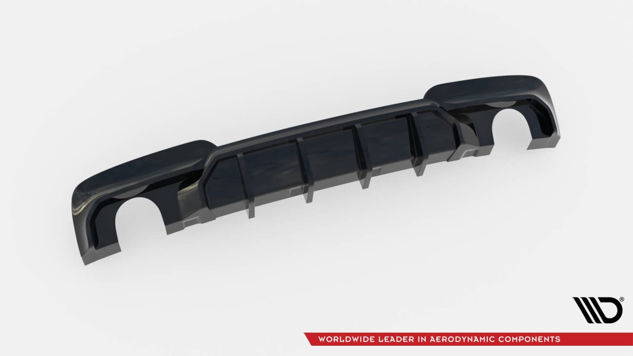 BMW F11 TOURING - MAXTON DESIGN HECK DIFFUSOR ANSATZ O--O V.2 – Bild 5