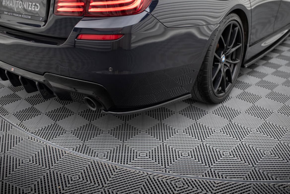BMW F10 LIMOUSINE - MAXTON DESIGN SIDE DIFFUSOR FLAPS HECKANSATZ – Bild 3