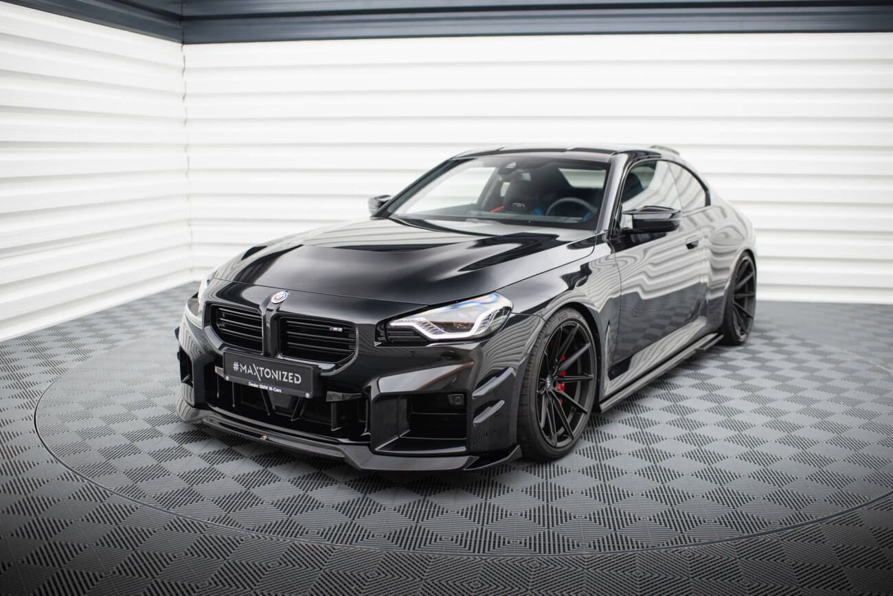 BMW M2 - MAXTON DESIGN FRONT STOSSSTANGE CANARDS WINGS FLÜGEL BM-M2-G87-CAN1 – Bild 4