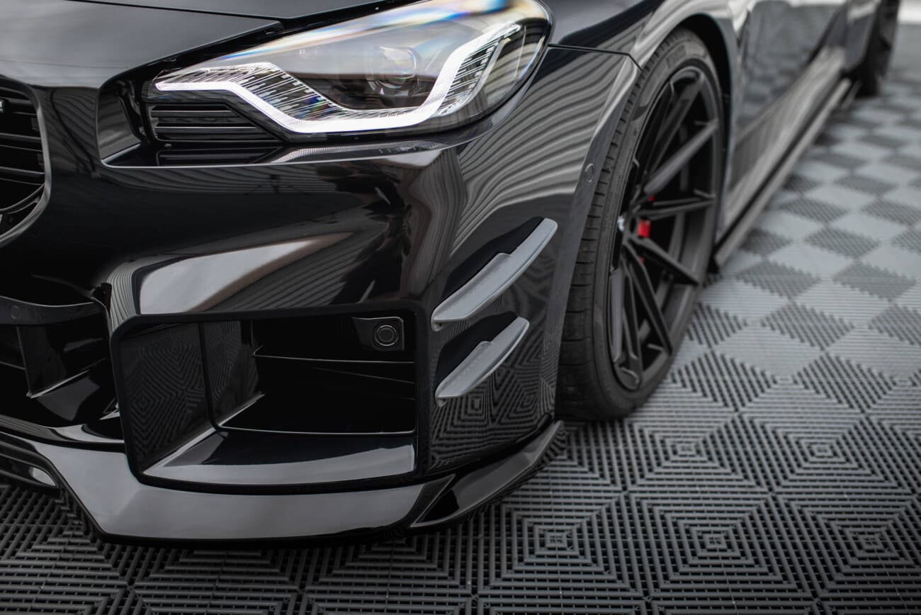 BMW M2 - MAXTON DESIGN FRONT STOSSSTANGE CANARDS WINGS FLÜGEL BM-M2-G87-CAN1 – Bild 5