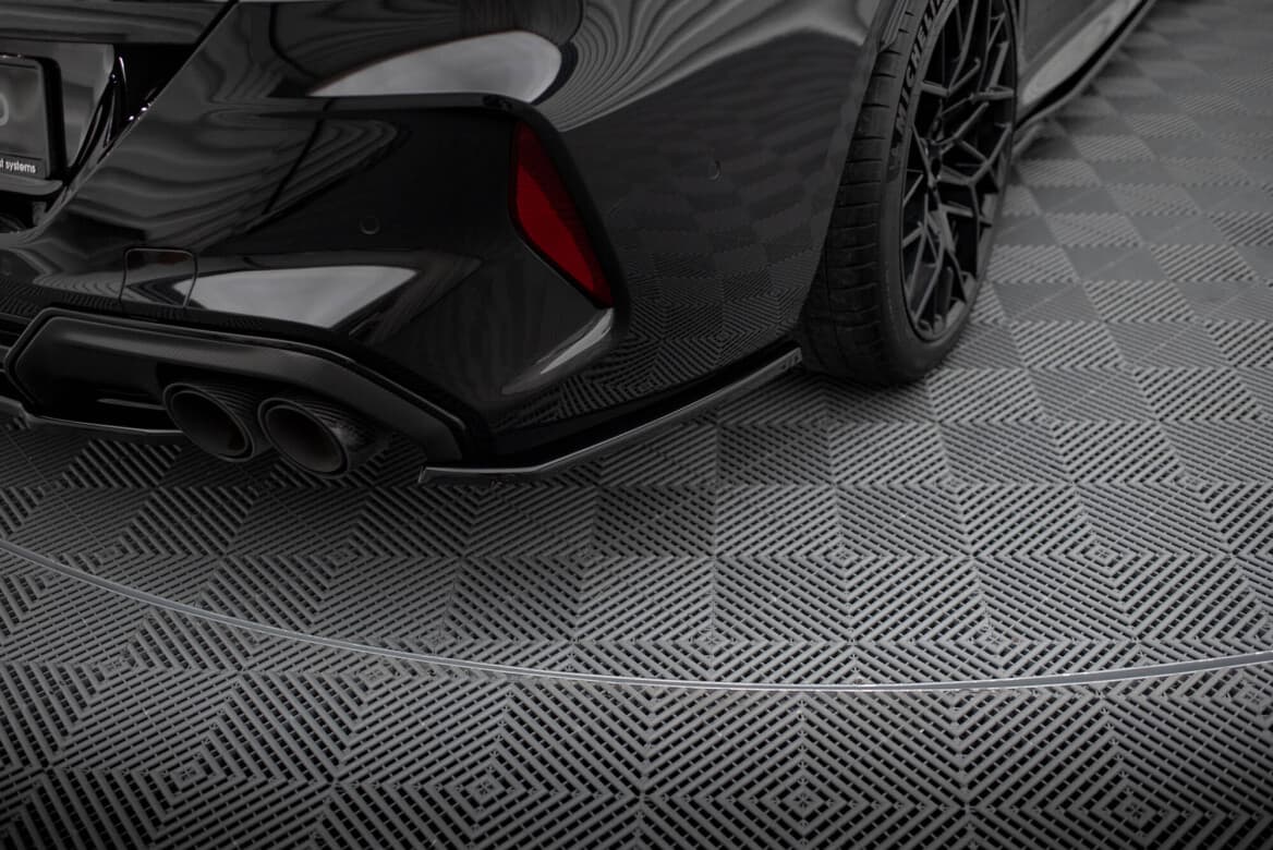 BMW M8 GRAN COUPE - MAXTON DESIGN HECK ANSATZ SIDE FLAPS DIFFUSOR V.2 – Bild 3