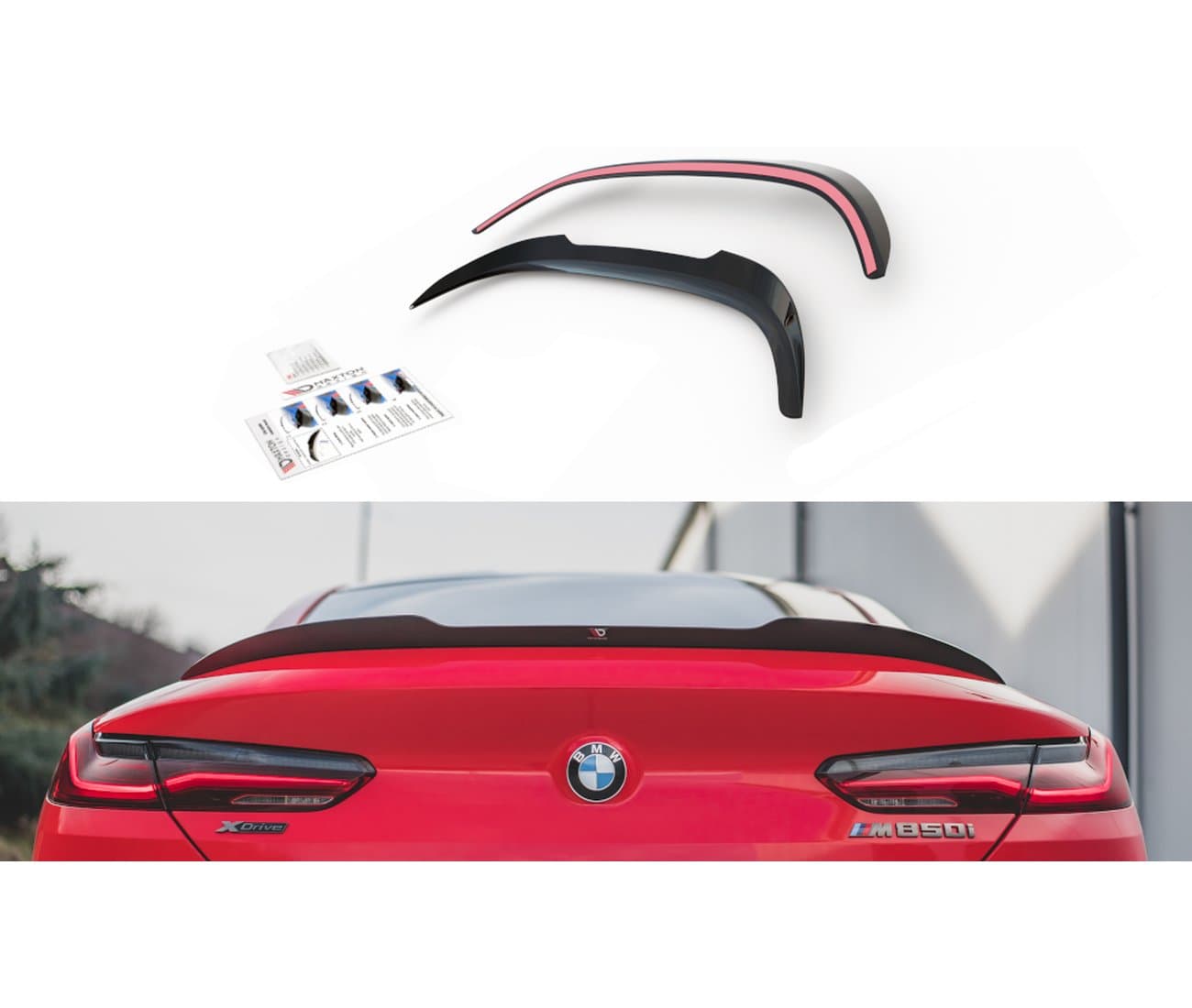 BMW G15 COUPE - MAXTON DESIGN HECKLIPPE HECKSPOILER