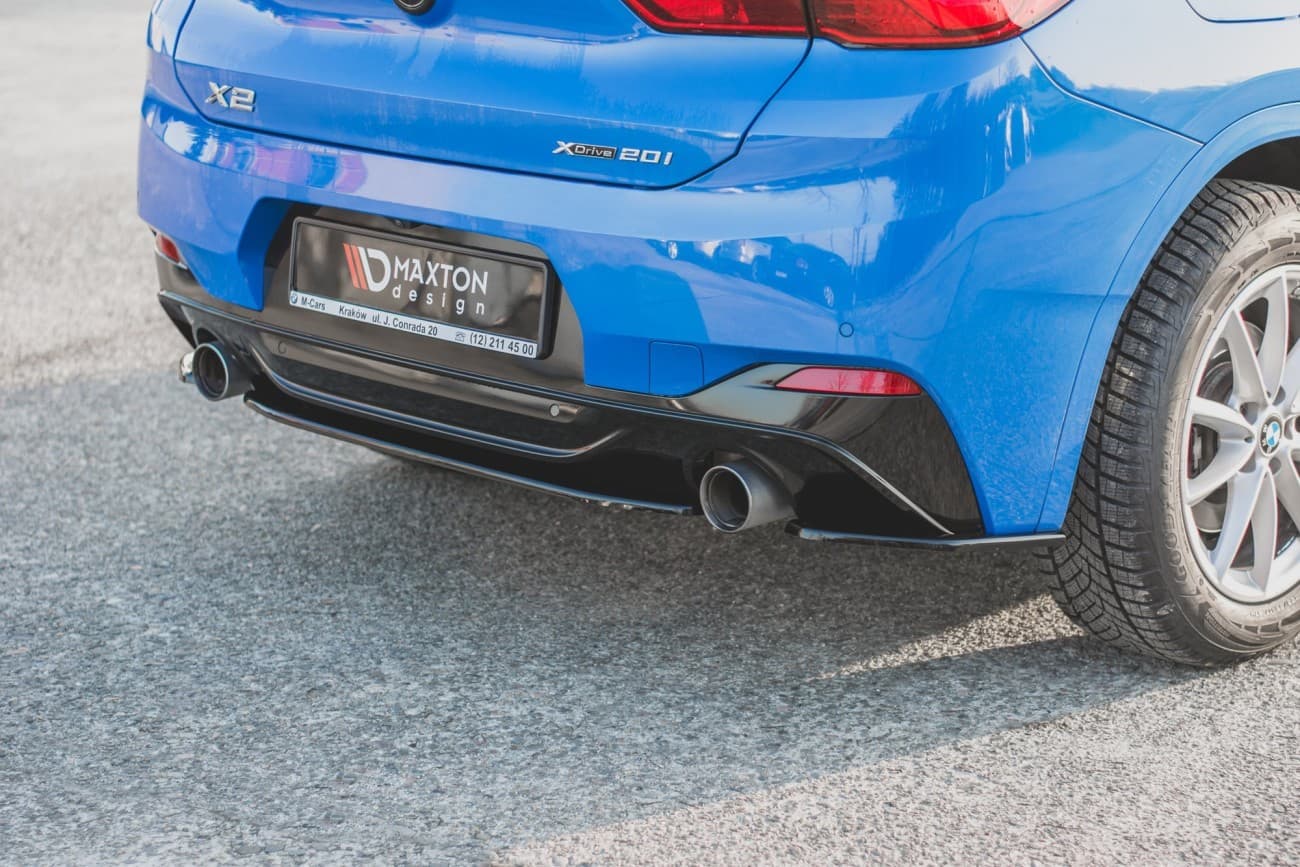 BMW X2 - MAXTON DESIGN HECK DIFFUSOR ANSATZ SPOILER – Bild 4