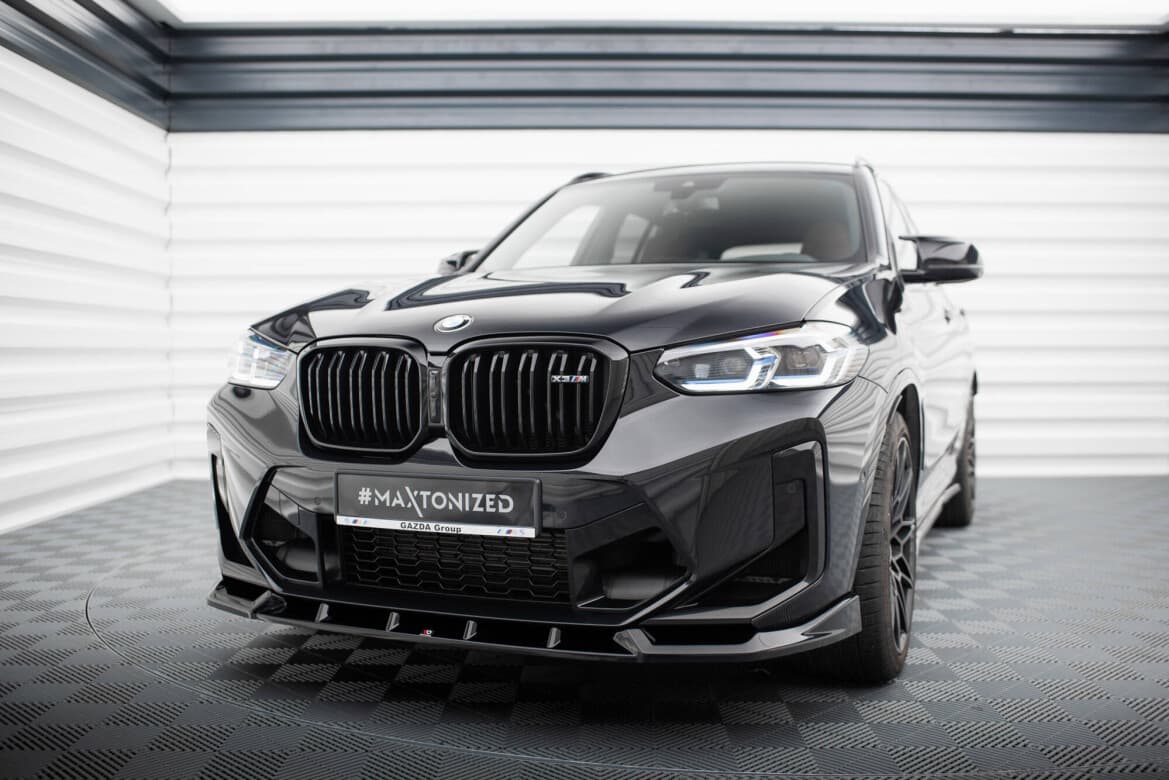 BMW X3M LCI - MAXTON DESIGN FRONTSPOILER LIPPE V.1 (DTC) – Bild 2