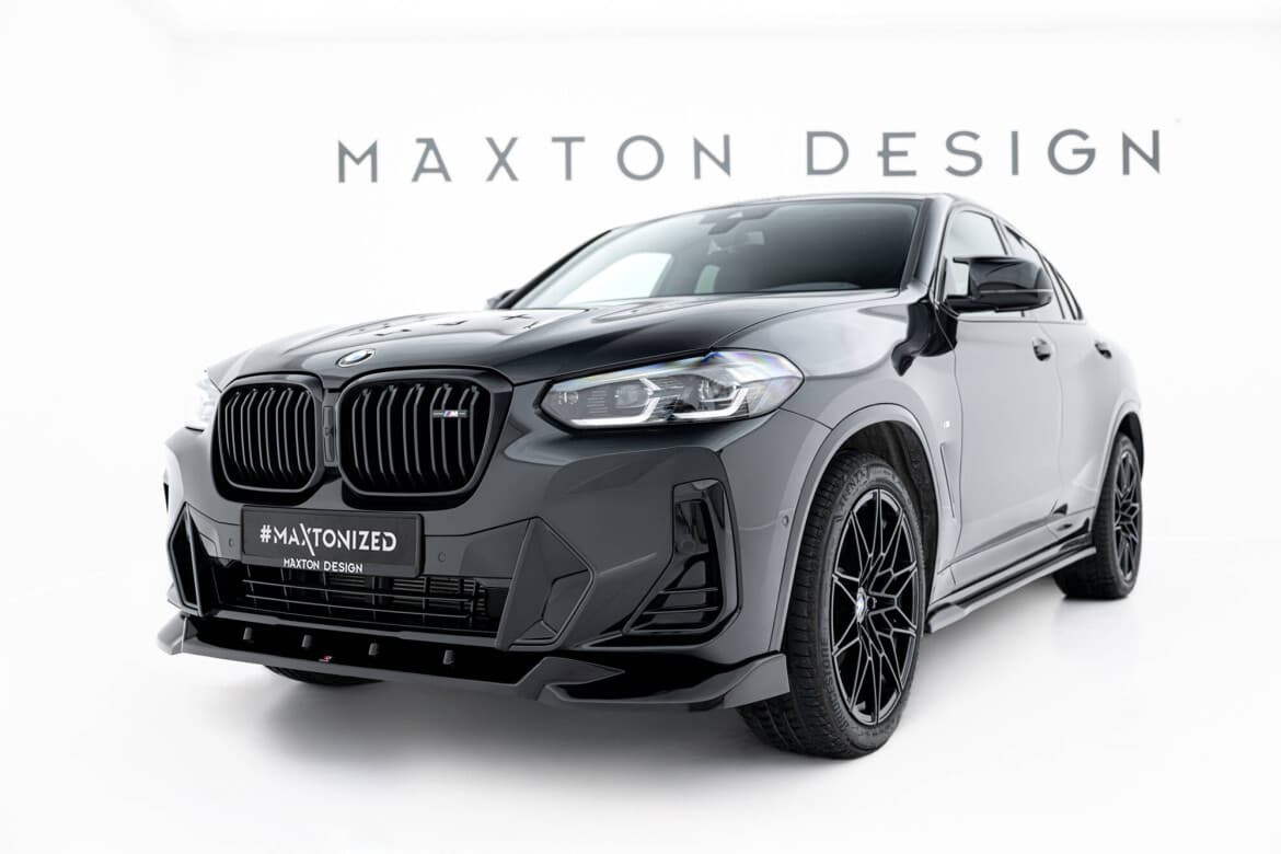 BMW X4 LCI - MAXTON DESIGN FRONTSPOILER LIPPE V.2 – Bild 2