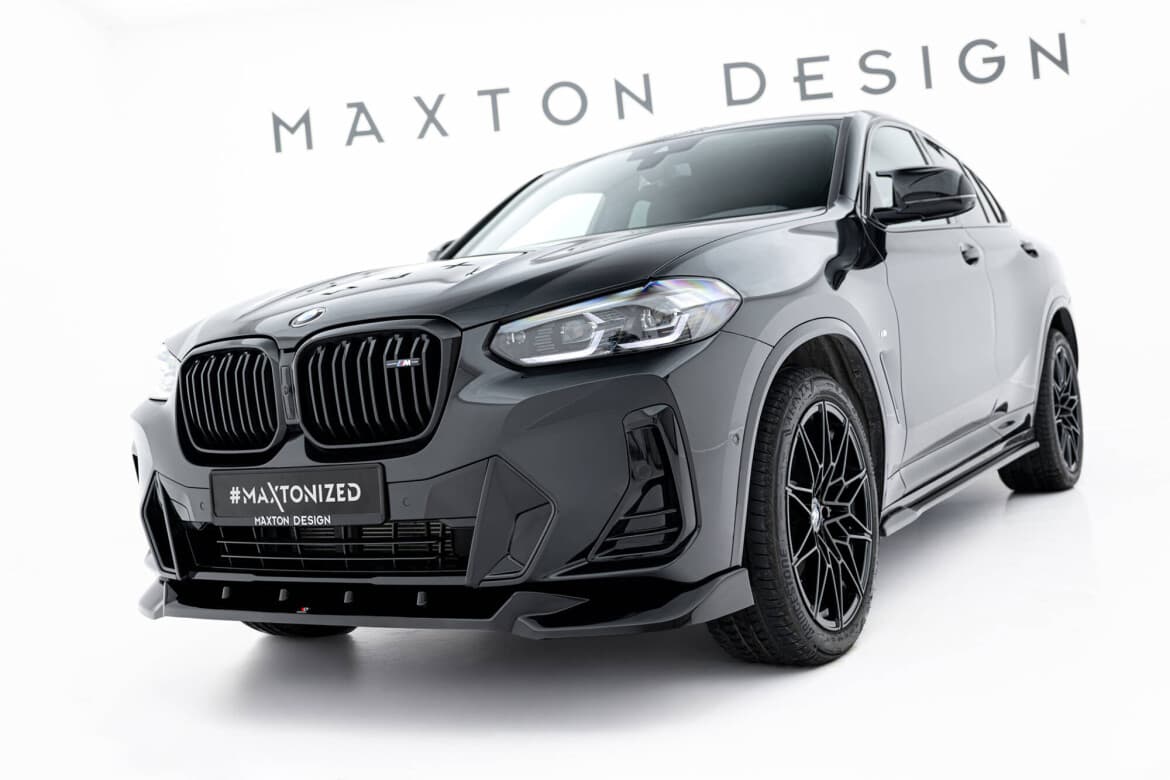 BMW X4 LCI - MAXTON DESIGN FRONTSPOILER LIPPE V.2 – Bild 3