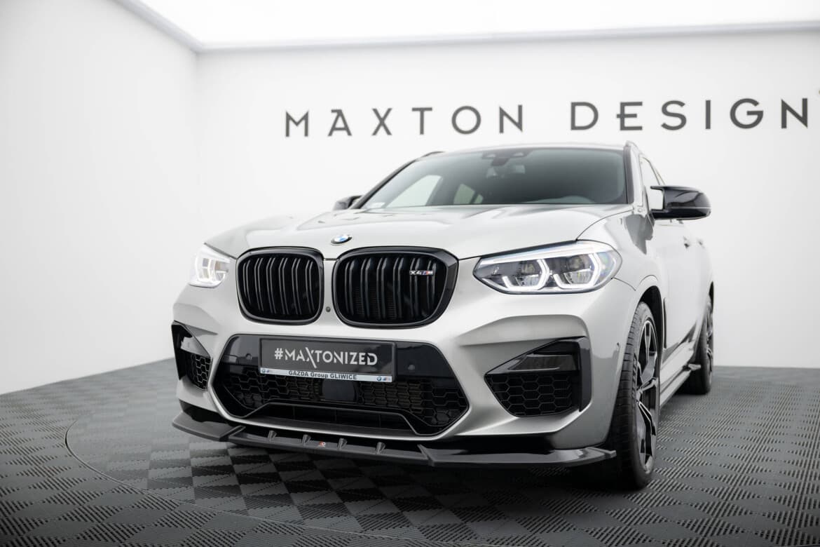 BMW X4M - MAXTON DESIGN FRONTSPOILER LIPPE V.1 (DTC) – Bild 2