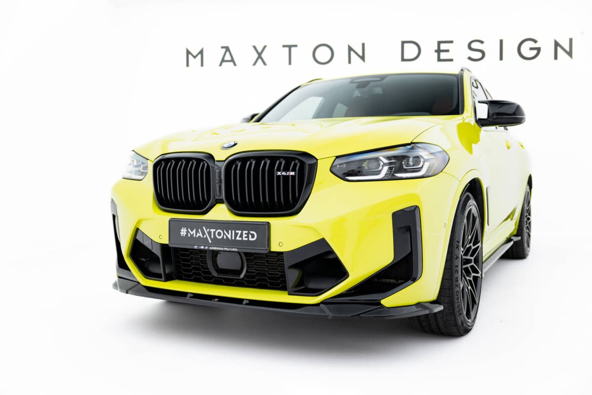 BMW X4M LCI - MAXTON DESIGN FRONTSPOILER LIPPE (DTC) – Bild 2