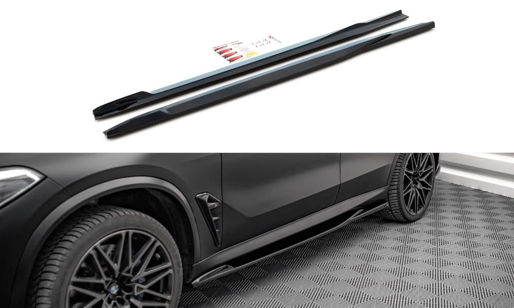 BMW X5M - MAXTON DESIGN SEITENSCHWELLER ANSATZ CUP LEISTEN