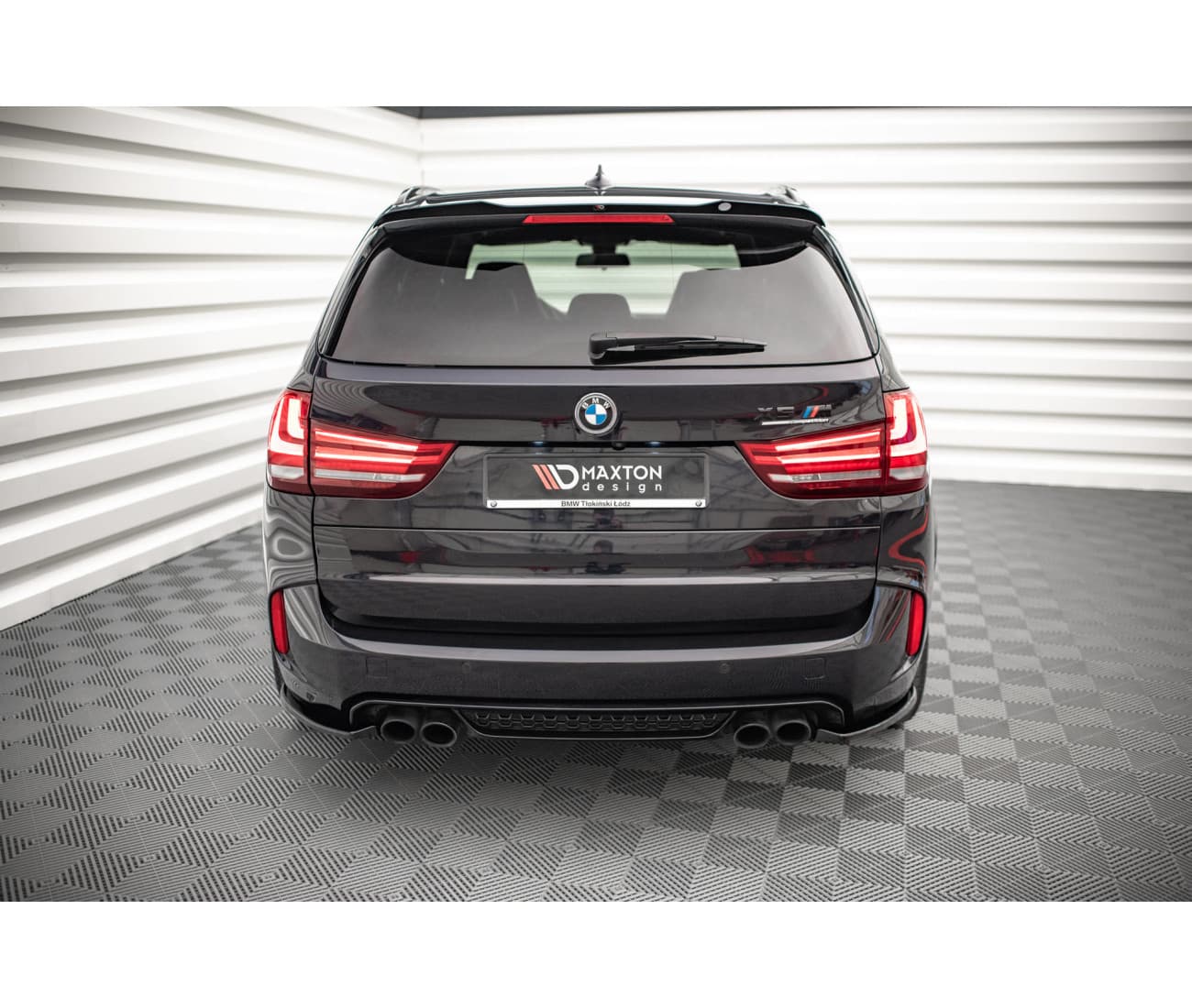 BMW X5M - MAXTON DESIGN HECK ANSATZ FLAPS DIFFUSOR – Bild 2