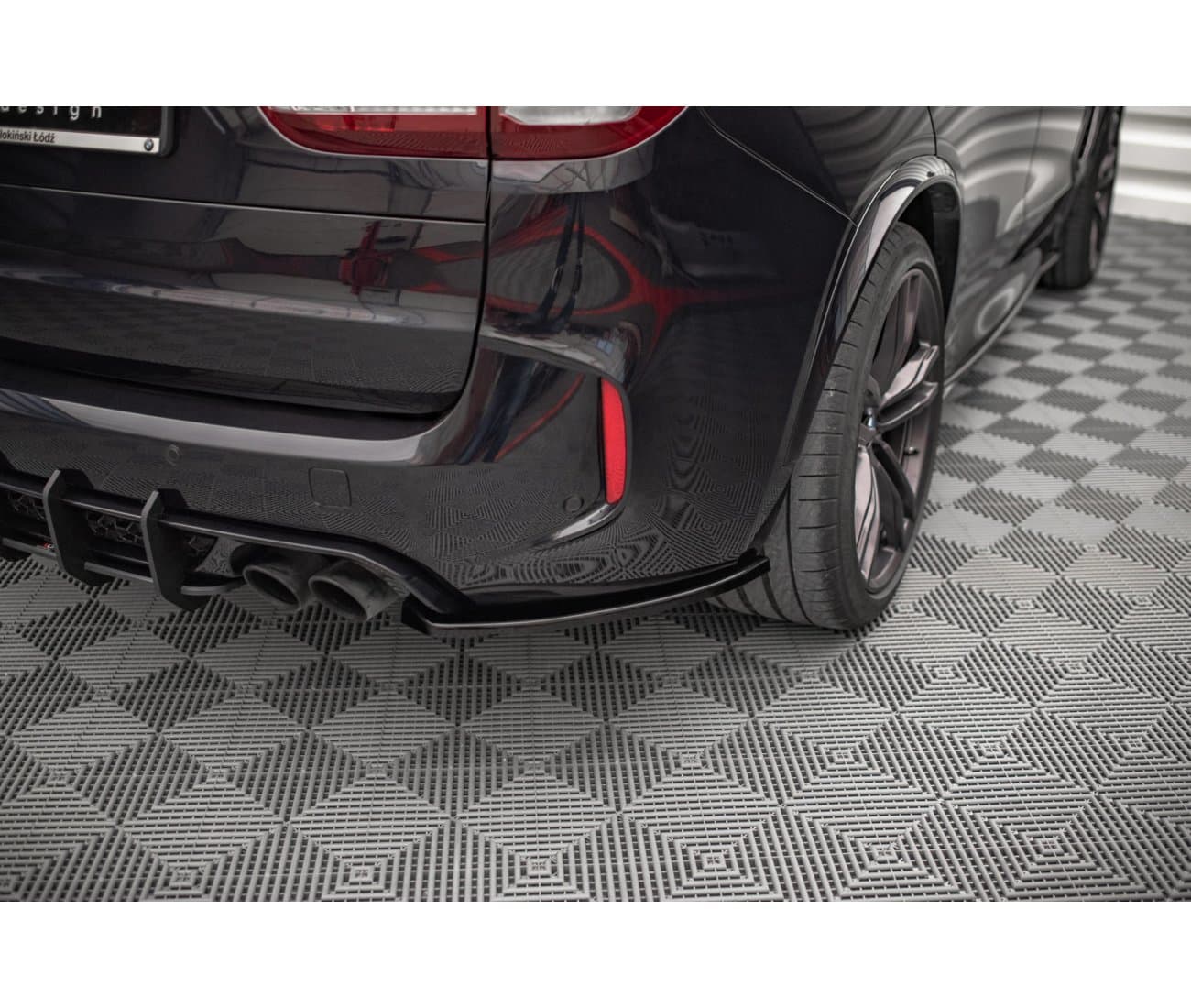 BMW X5M - MAXTON DESIGN HECK ANSATZ FLAPS DIFFUSOR – Bild 5