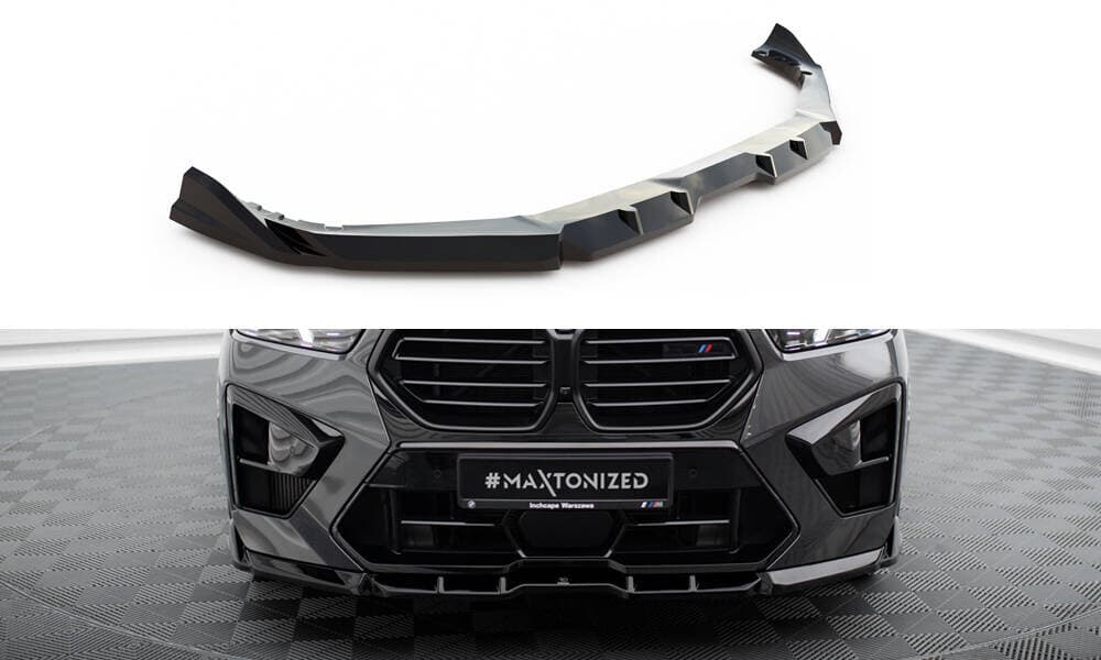 BMW X5M 2023+ - MAXTON DESIGN FRONTSPOILER LIPPE V.1 (DTC)