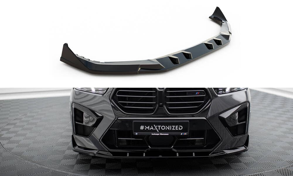 BMW X5M 2023+ - MAXTON DESIGN FRONTSPOILER LIPPE V.2 (DTC)
