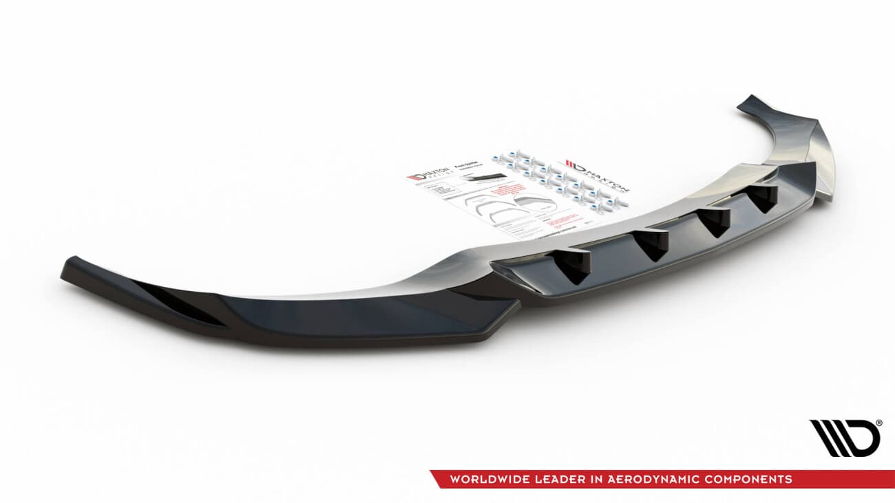 BMW X6 - MAXTON DESIGN FRONT ANSATZ SPOILER LIPPE V.1 (DTC) – Bild 4