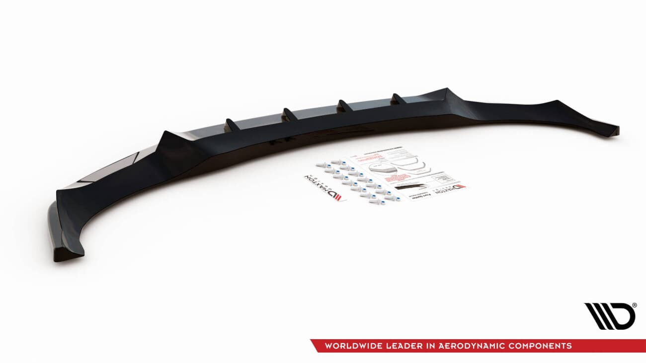 BMW X6 - MAXTON DESIGN FRONT ANSATZ SPOILER LIPPE V.1 (DTC) – Bild 5