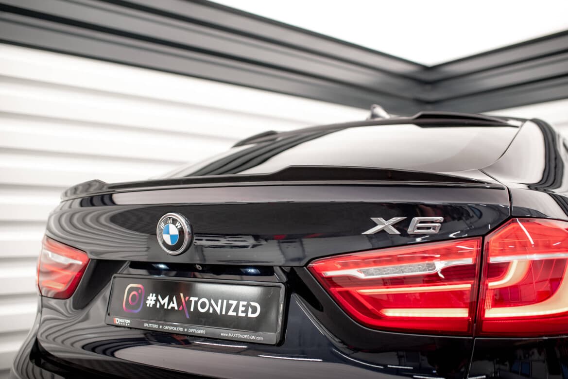 BMW X6 - MAXTON DESIGN 3D KOFFERRAUMSPOILER LIPPE ABRISSKANTE – Bild 2