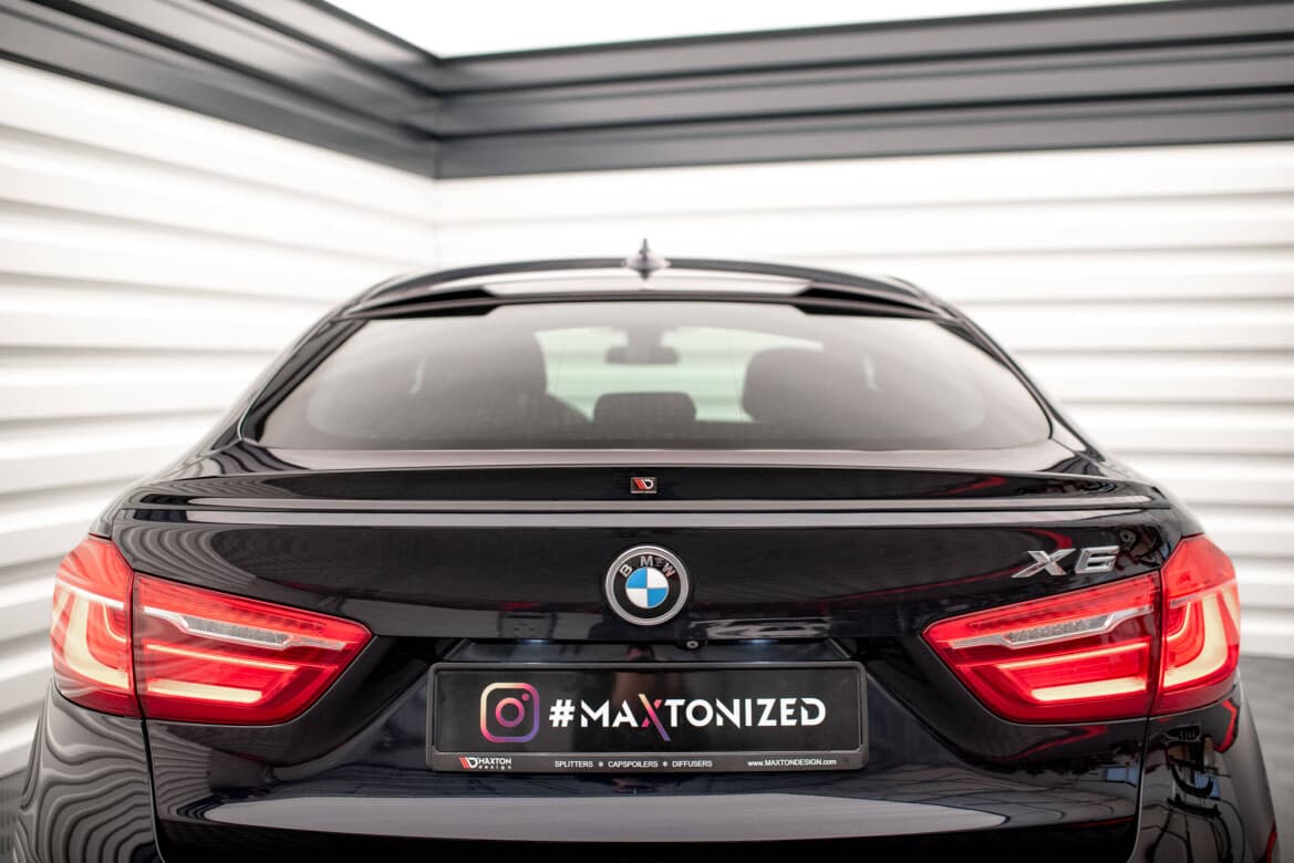 BMW X6 - MAXTON DESIGN 3D KOFFERRAUMSPOILER LIPPE ABRISSKANTE – Bild 2