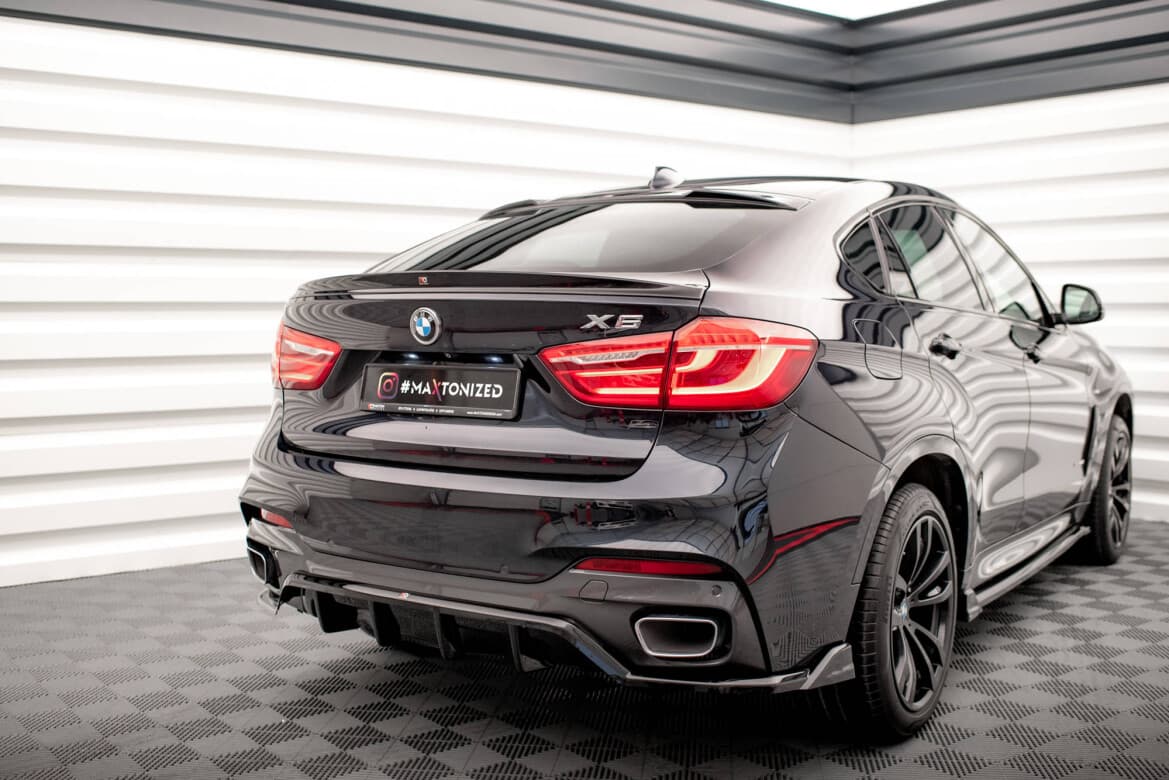 BMW X6 - MAXTON DESIGN 3D KOFFERRAUMSPOILER LIPPE ABRISSKANTE – Bild 3