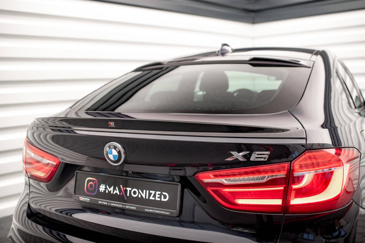 BMW X6 - MAXTON DESIGN 3D KOFFERRAUMSPOILER LIPPE ABRISSKANTE – Bild 4