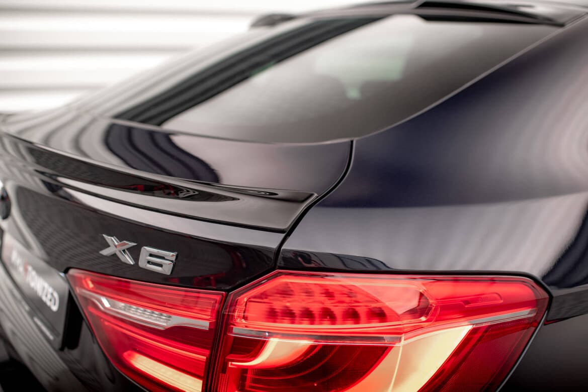 BMW X6 - MAXTON DESIGN 3D KOFFERRAUMSPOILER LIPPE ABRISSKANTE – Bild 5