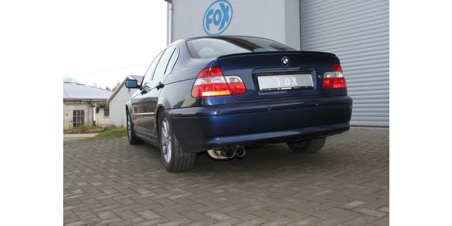 BMW E46 320i - FOX SPORTAUSPUFF – Bild 4