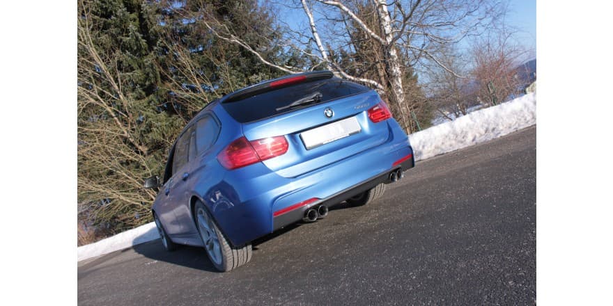 BMW 330d - FOX DUPLEX SPORTAUSPUFF – Bild 2