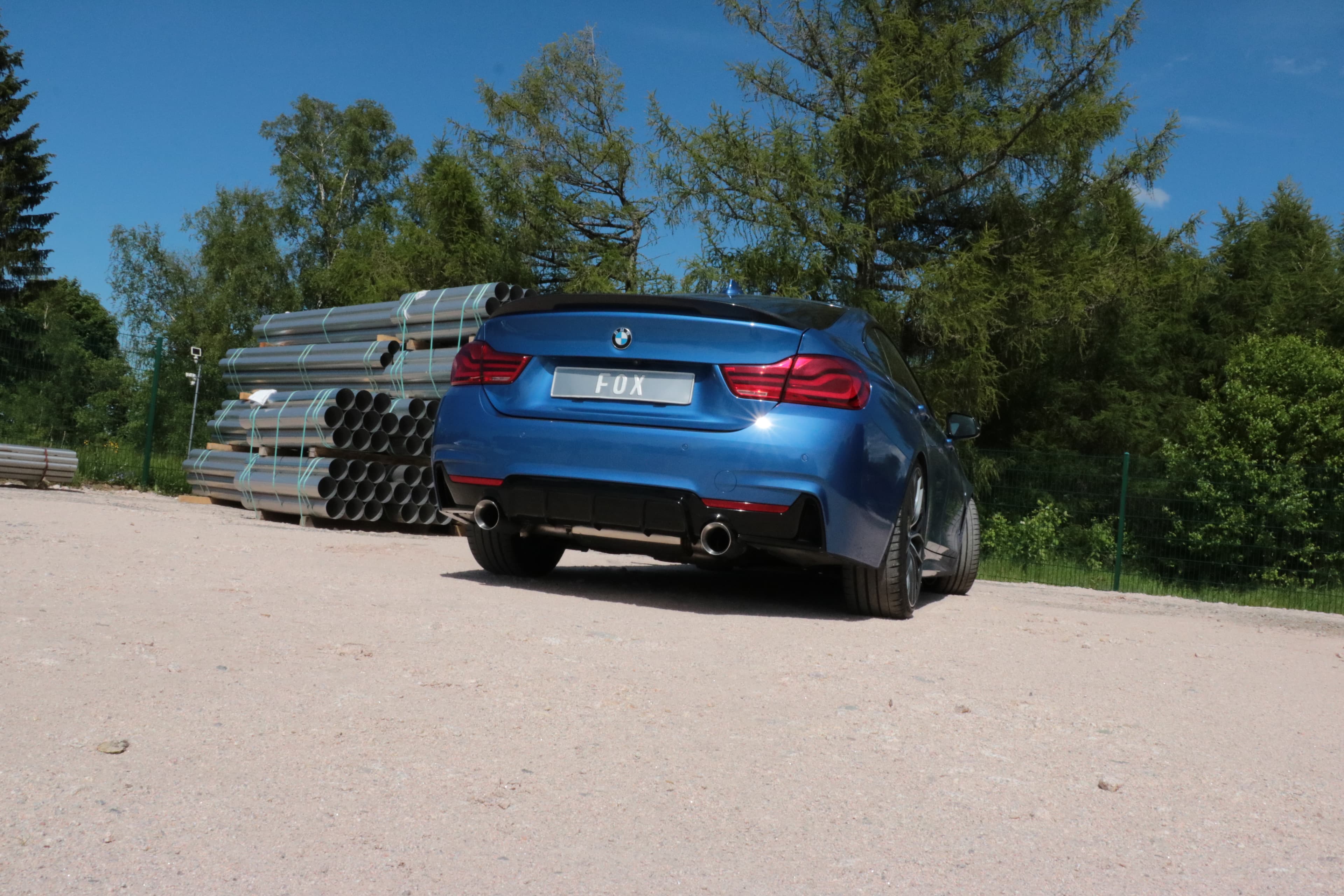 BMW 440ix - FOX DUPLEX SPORTAUSPUFF – Bild 4