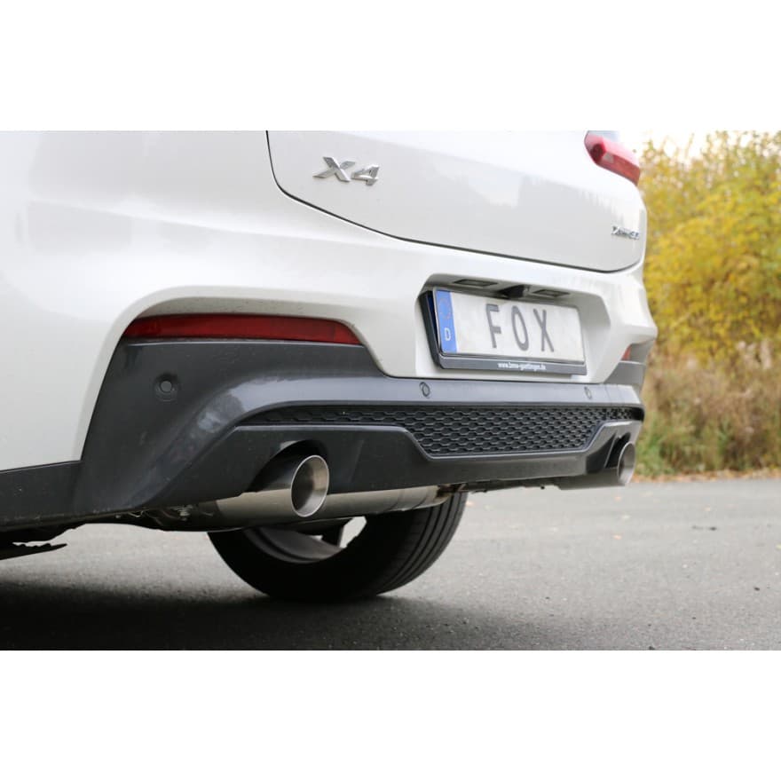 BMW X4 xDrive30i - FOX DUPLEX SPORTAUSPUFF