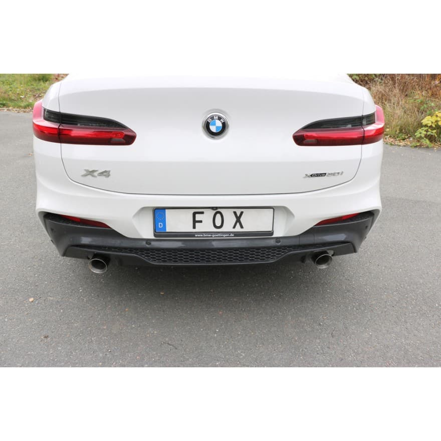 BMW X4 xDrive30i - FOX DUPLEX SPORTAUSPUFF – Bild 2