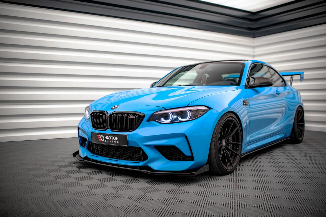 BMW M2 COMPETITION - MAXTON DESIGN FRONT STOSSSTANGE FLAPS – Bild 2