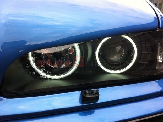 BMW E36 COUPE - CCFL ANGEL EYES SCHEINWERFER – Bild 2