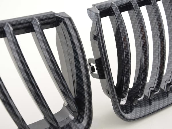 BMW E90 LIMOUSINE - SPORTGRILL CARBON OPTIK – Bild 4