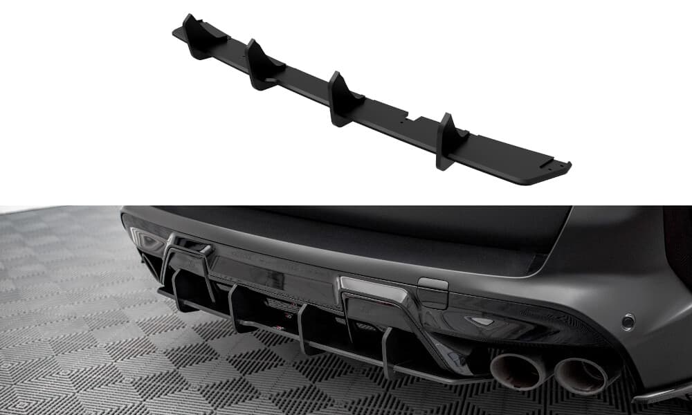 BMW X5M - MAXTON DESIGN STREET PRO HECK DIFFUSOR ANSATZ – Maxton Design