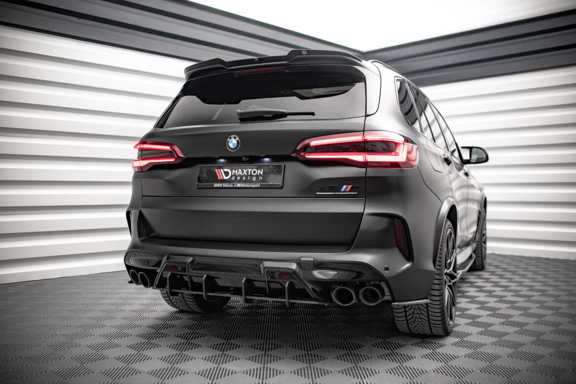 BMW X5M - MAXTON DESIGN STREET PRO HECK DIFFUSOR ANSATZ – Bild 2