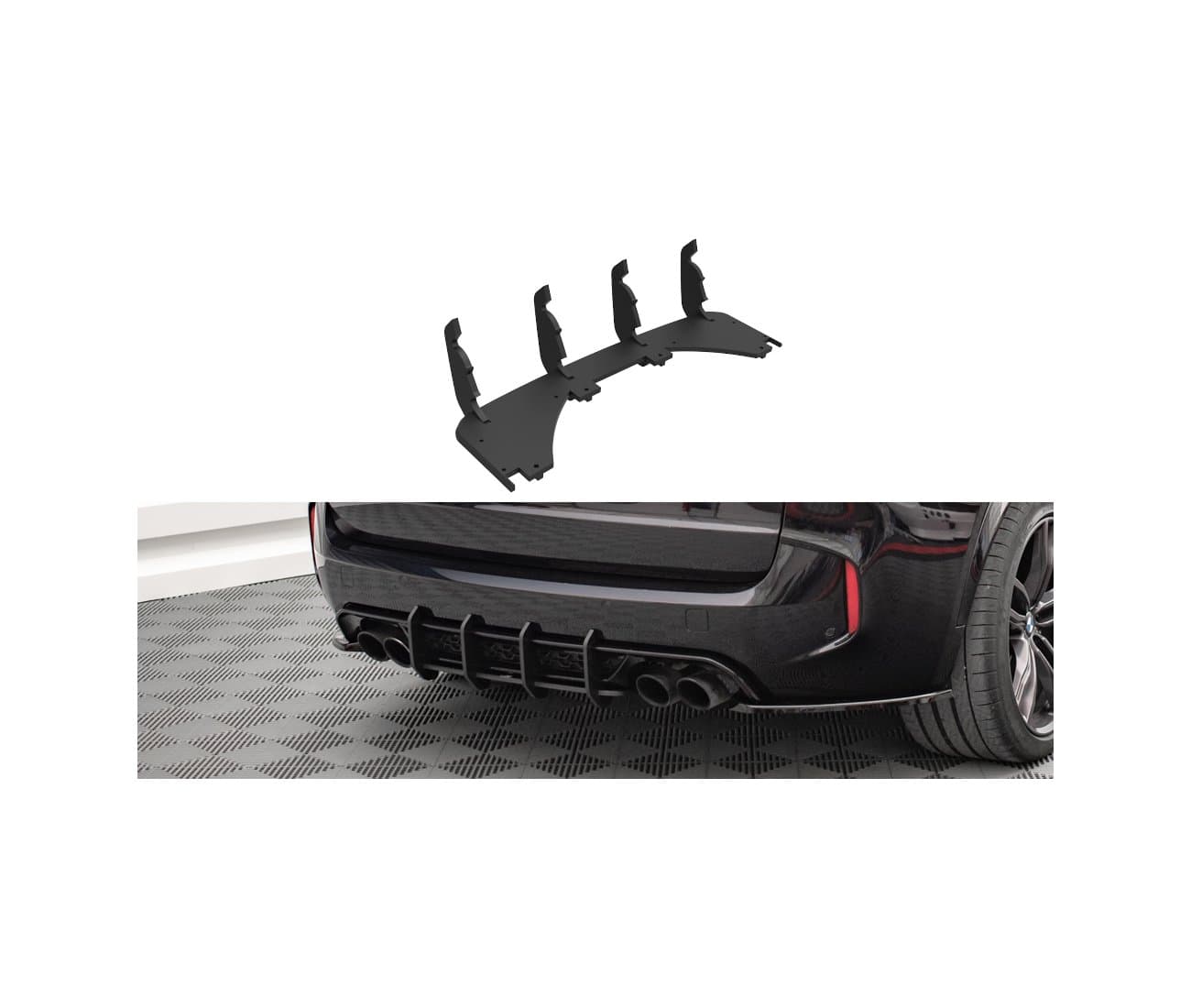 BMW X5M - MAXTON DESIGN STREET PRO HECK DIFFUSOR – Maxton Design