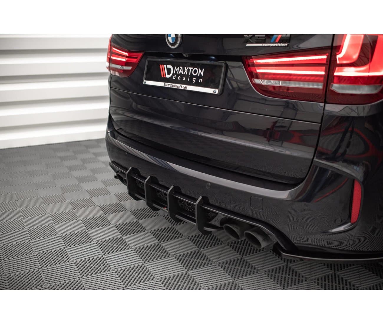BMW X5M - MAXTON DESIGN STREET PRO HECK DIFFUSOR – Bild 3