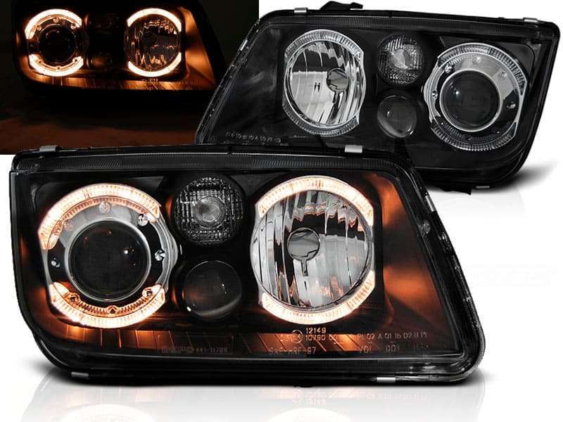 VW BORA - SCHEINWERFER ANGEL EYES