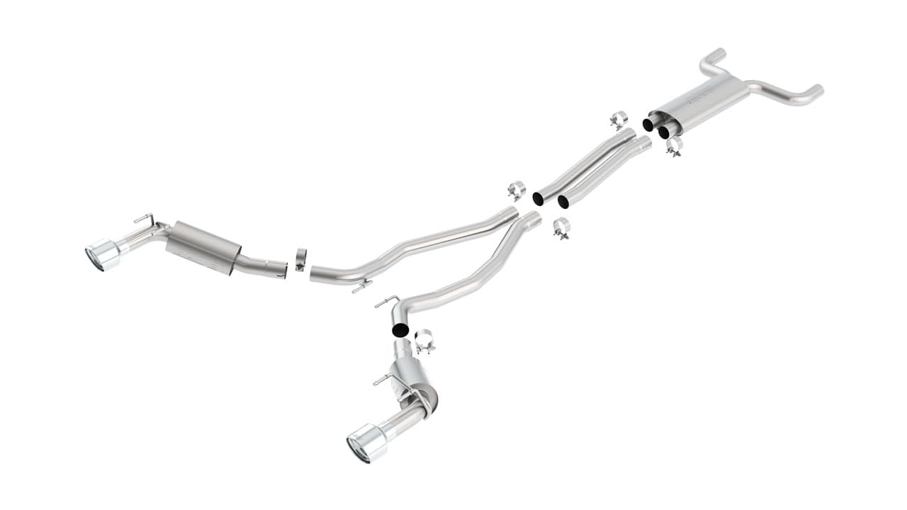 CHEVROLET CAMARO - BORLA Ø 63.5MM DUPLEX SPORTAUSPUFF ANLAGE