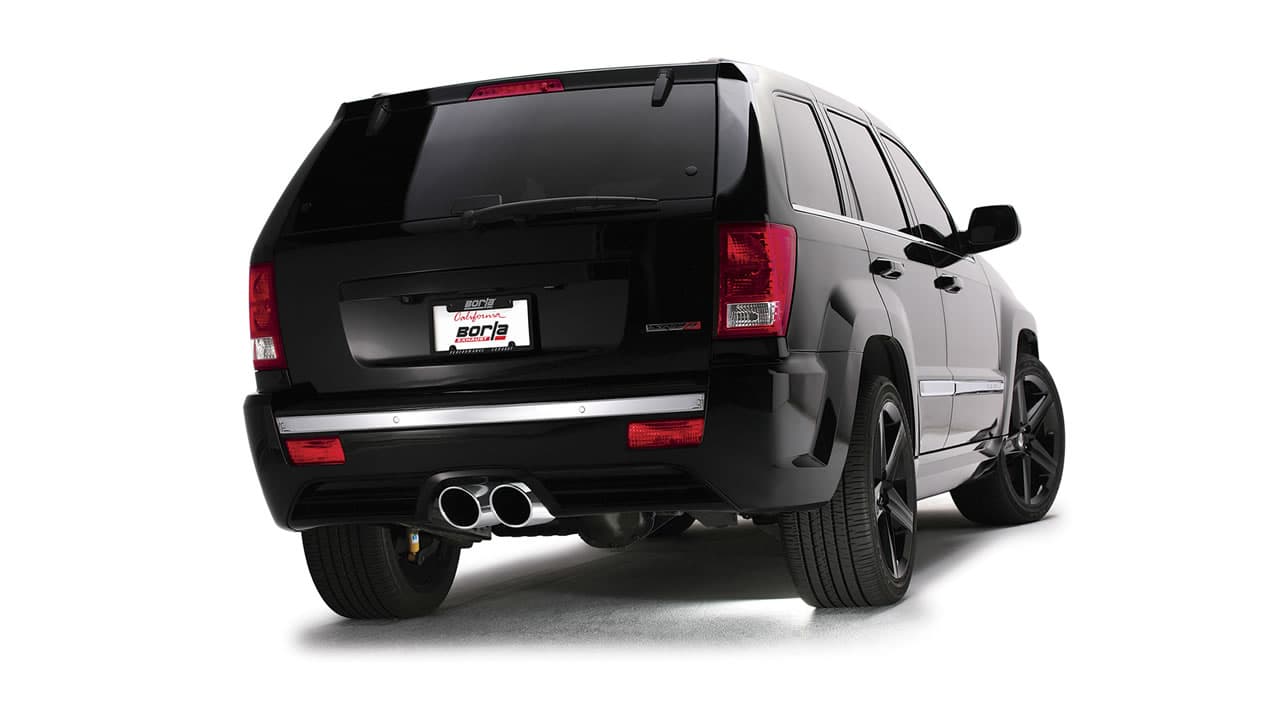 JEEP GRAND CHEROKEE SRT-8 - BORLA SPORTAUSPUFF ANLAGE AB KAT