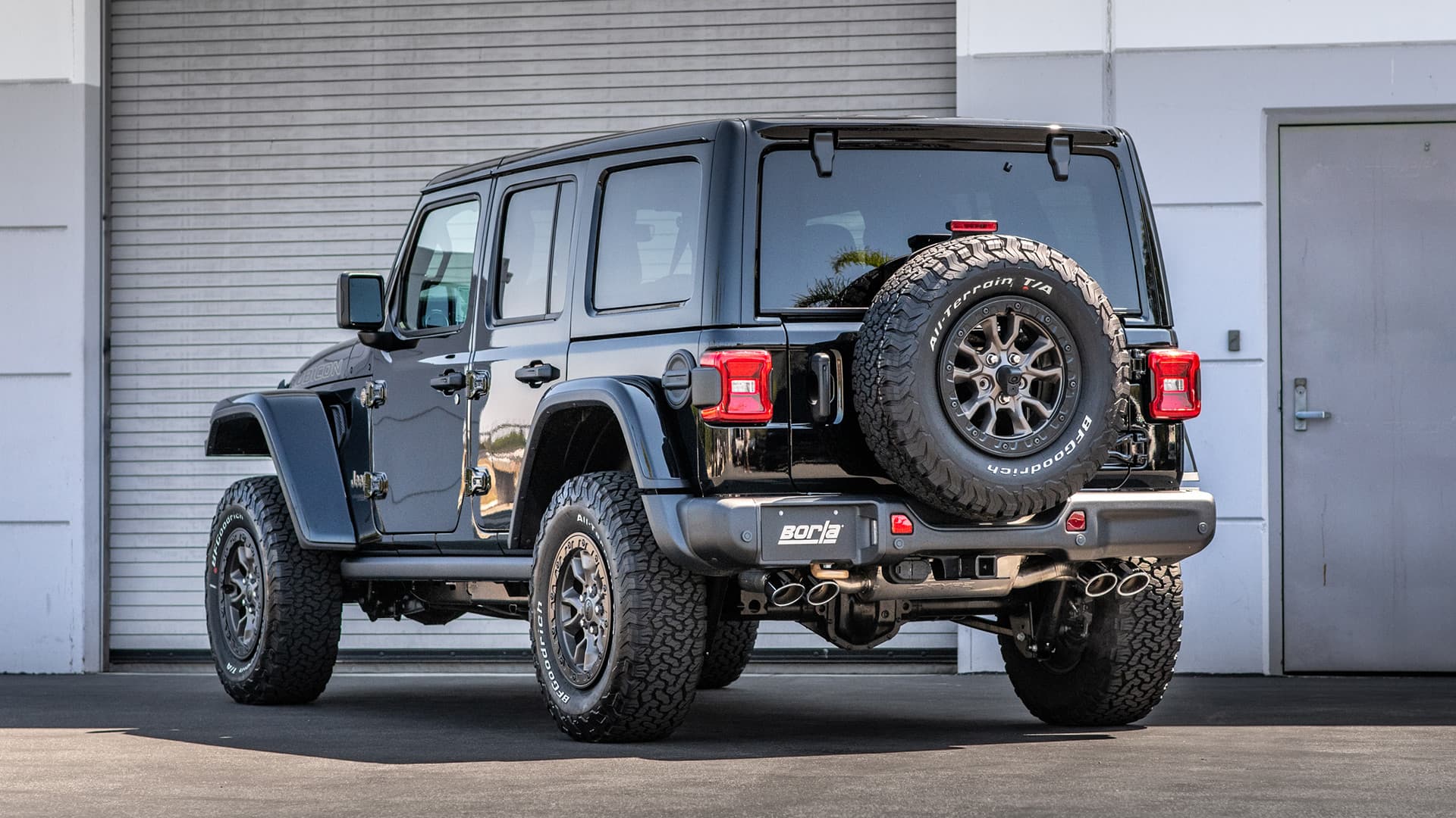 JEEP WRANGLER RUBICON - BORLA DUPLEX SPORTAUSPUFF ANLAGE AB KAT – Bild 3