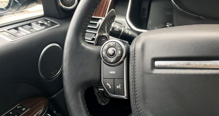 LAND ROVER DISCOVERY - CARBON SCHALTWIPPEN VERLÄNGERUNGEN – Bild 4