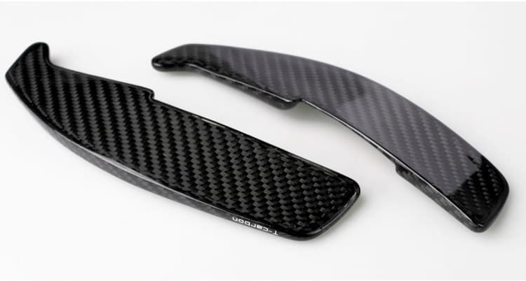 MERCEDES AMG CARBON FIBER SCHALTWIPPEN VERLÄNGERUNGEN – Bild 4