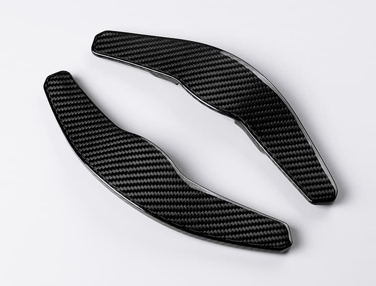 MINI F54 F55 F56 F57 F60 CARBON SCHALTWIPPEN VERLÄNGERUNGEN – Bild 5