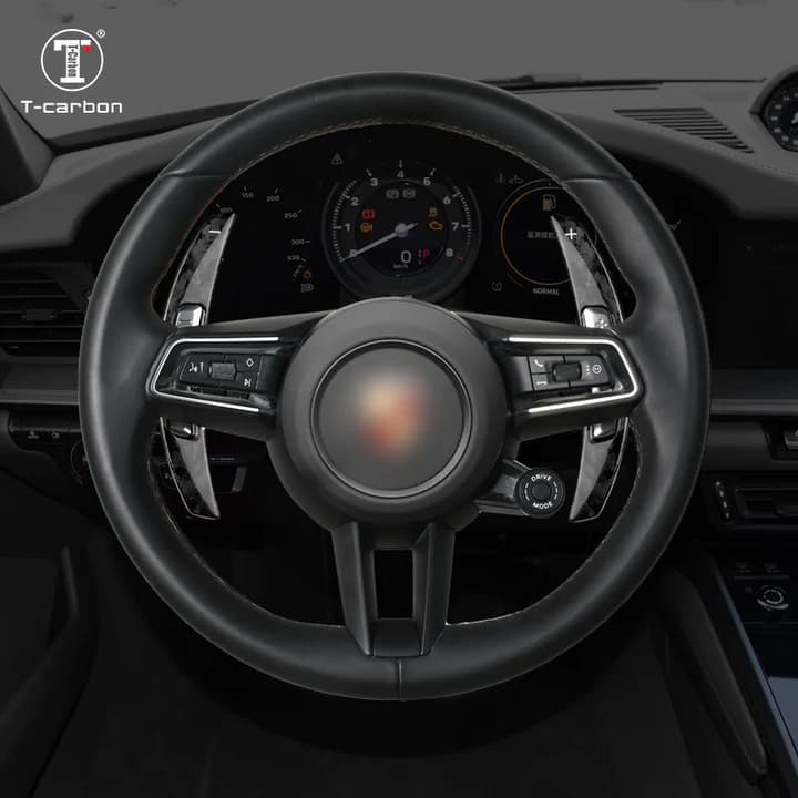 PORSCHE CARBON FIBER SCHALTWIPPEN VERLÄNGERUNGEN – Bild 2