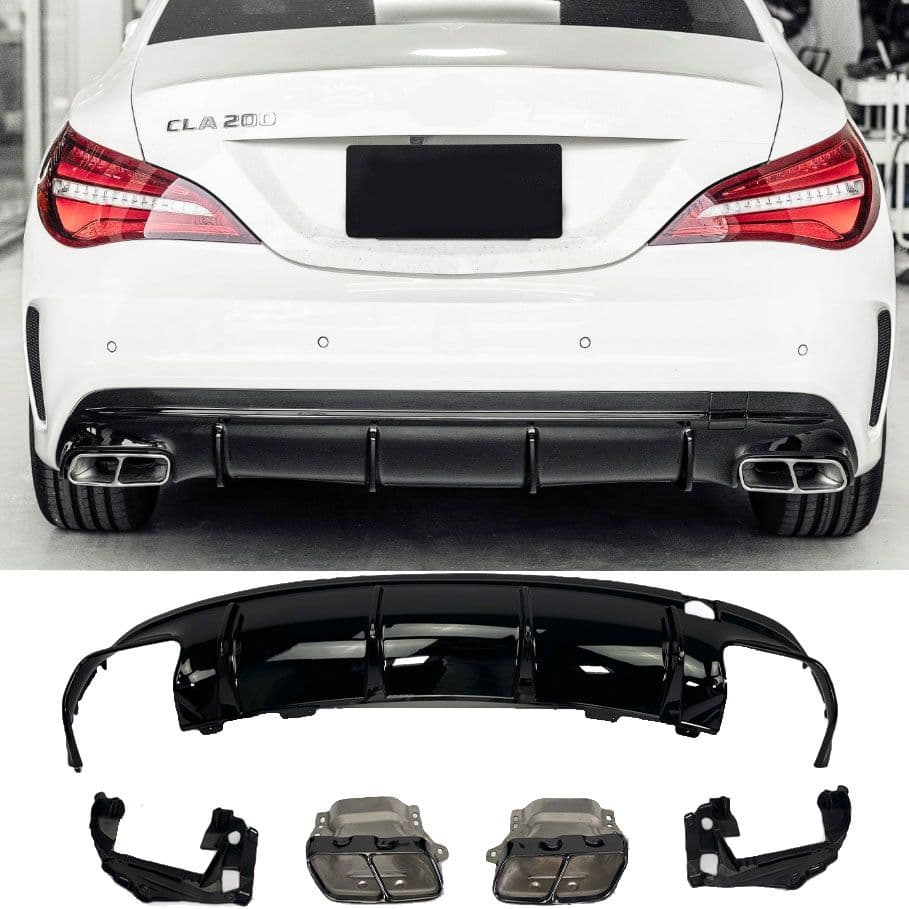 MERCEDES CLA - HECK DIFFUSOR CLA 45 AMG OPTIK