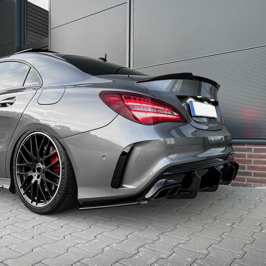 MERCEDES CLA 45 AMG - HECK DIFFUSOR ANSATZ V.1 – Bild 2